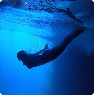 water-diving
