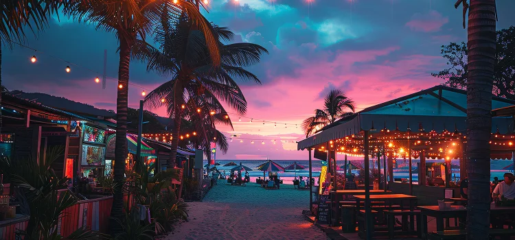 vibrant nightlife