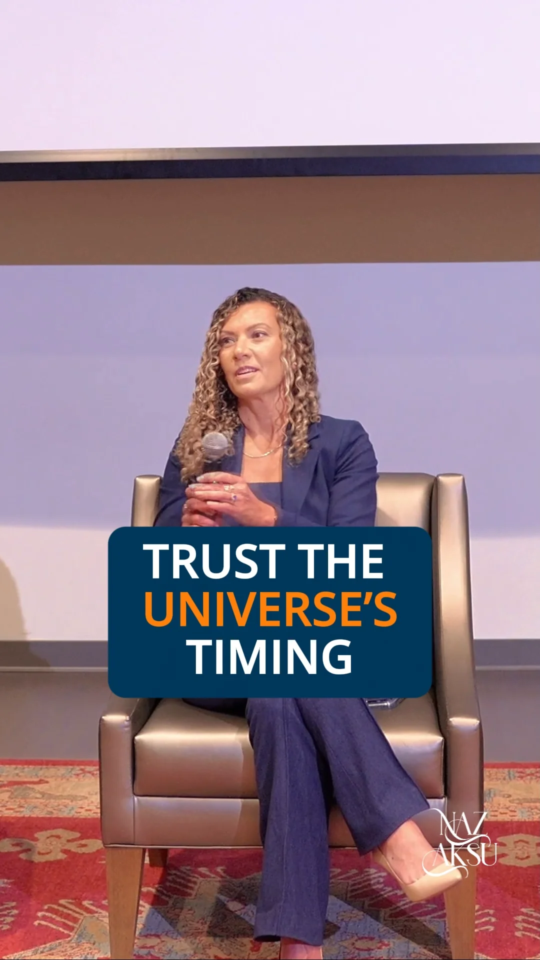 Trust the universe's timing